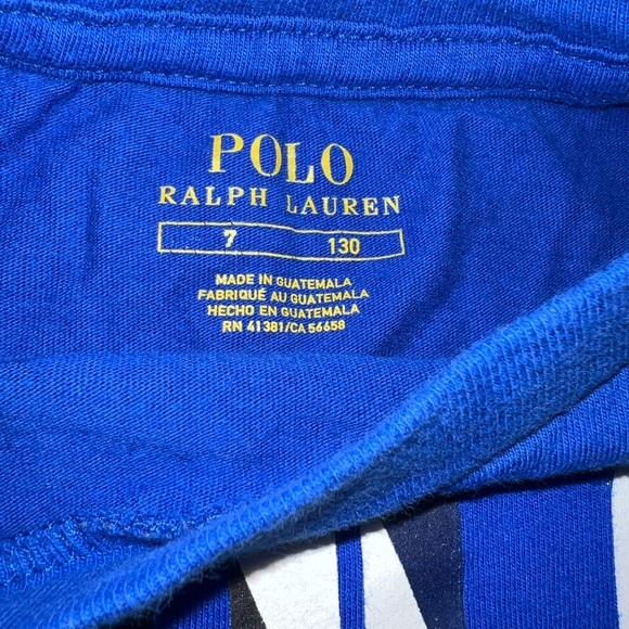 Polo Ralph Lauren Shirt, Boys, Blue, 7 - Picture 3 of 4